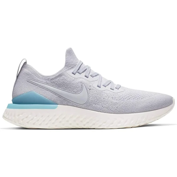 Nike Men's Epic React Flyknit 2 Running Shoes, Size: 10.0, Gray