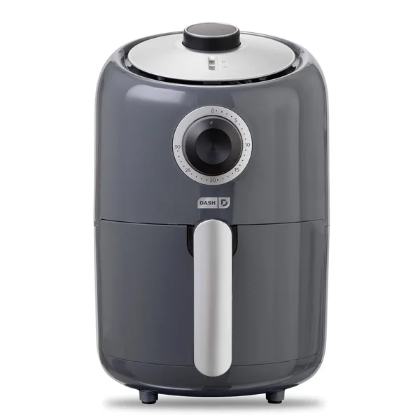 Dash 900W Single Basket Compact Air Fryer - 1.2 qt - Gray