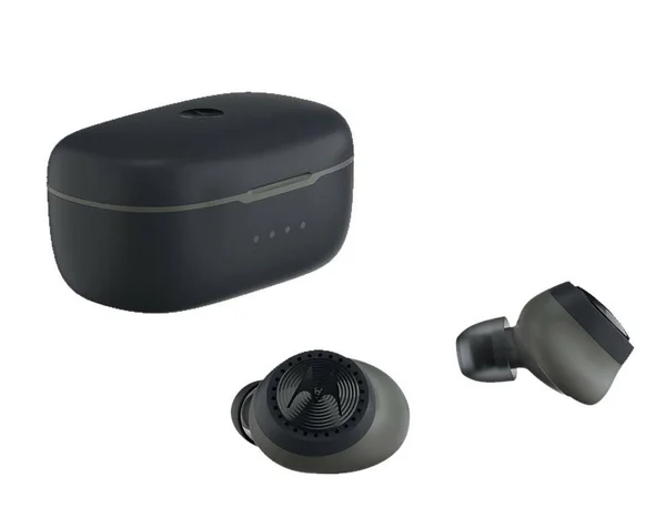 Motorola Verve Buds 200 True Wireless Bluetooth Sport Earbuds with Neck Strap - Black