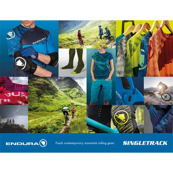 Endura SingleTrack Liteknit Gloves - Red