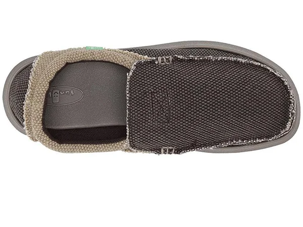Sanuk Men's Chiba (10 Dark Brown/Natural)