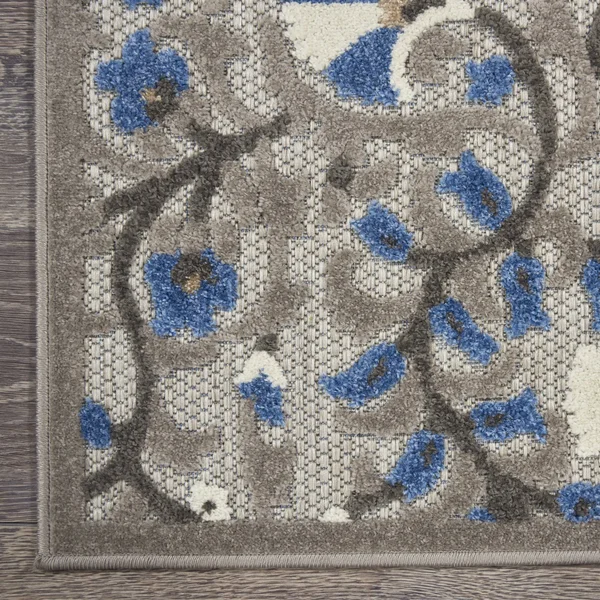 Nourison Aloha ALH20 Area Rug - Red/Multi, 7& x 10&
