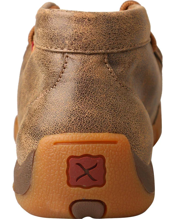 Twisted x Kids Driving Bomber/Tan Moccasins (YDM0030)