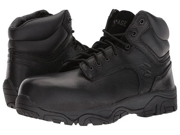 Men's Iron Age Trencher Composite Toe 6 inch Work Boot, Size: 12, Black