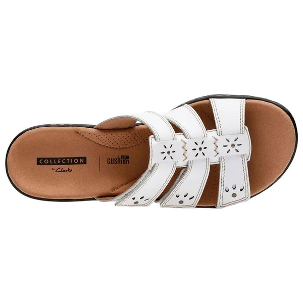 Clarks Leisa Spring Women's Sandals, Size: 6.5, White