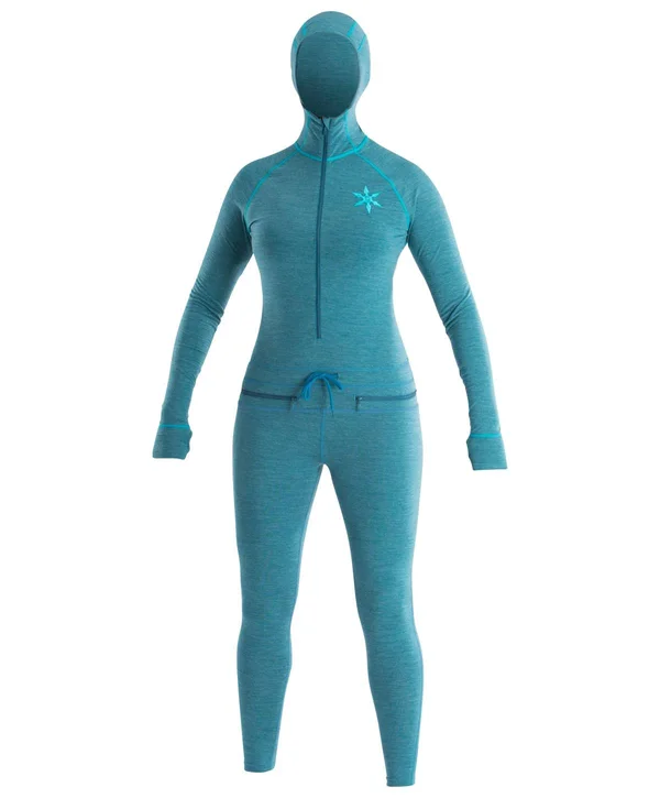Airblaster Merino Ninja Suit Womens Ocean S