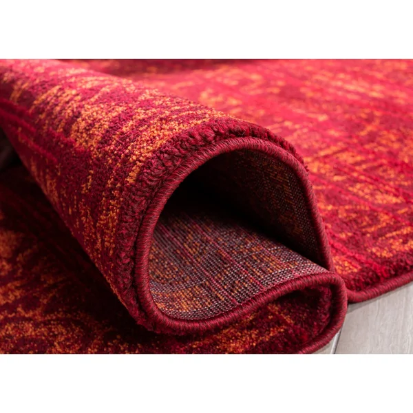 Safavieh Tunisia TUN291A Red - Orange 8& x 10& Area Rug