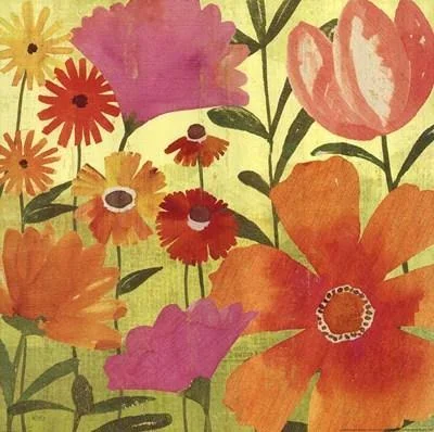 Veronique Charron - Spring Fling II Canvas Last Ones in INVENTORY!!