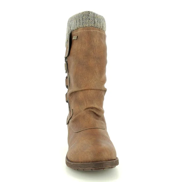 Remonte D8070-25 Andros Tex Tan Womens Knee-High Boots