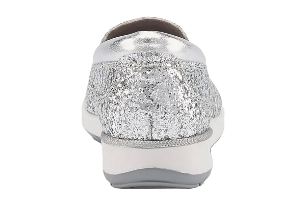 Walking Cradles Women's Orleans Shoes - Silver Glitter in Size 6