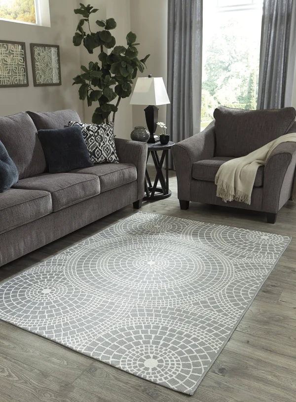 Ashley Furniture Medium Rug/jesimae/gray