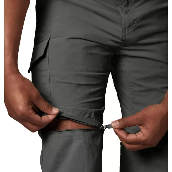 Columbia Men's Silver Ridge Convertible Pant - 40x34 - Grill
