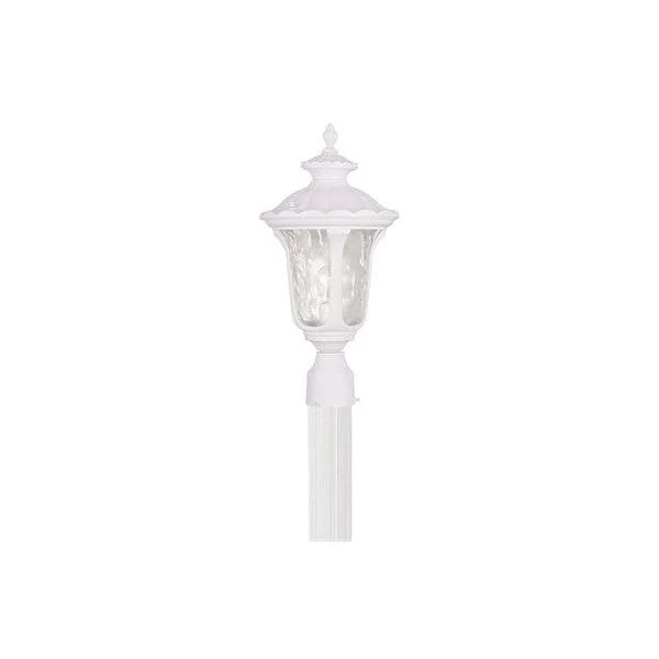 Livex Lighting 7848-04 Oxford Outdoor Post Light - Black