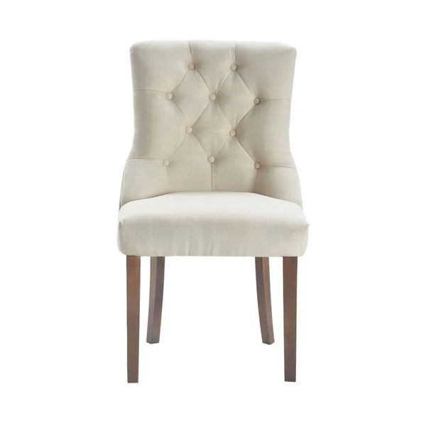 Finch Elmhurst Cream Tufted Dining Chair Set of 2