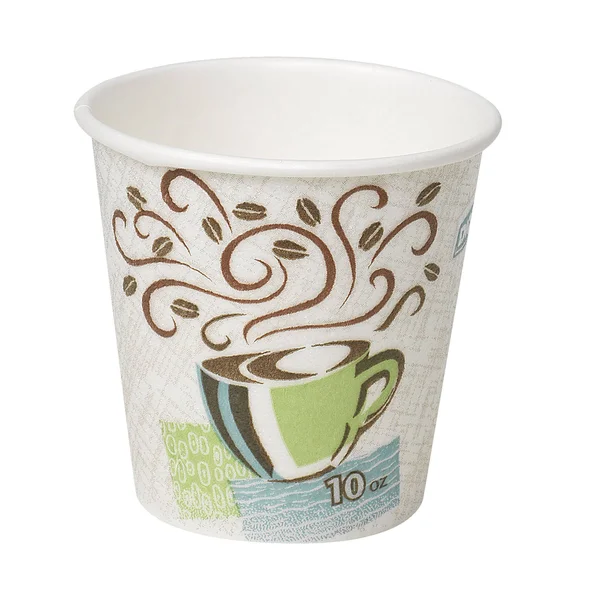 Dixie Hot Cups - Paper, 10oz, Coffee Dreams Design, 500/Carton