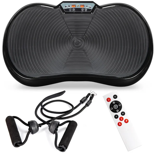 Best Choice Products Full Body Vibration Platform Fitness Exercise Machine w/Resistance