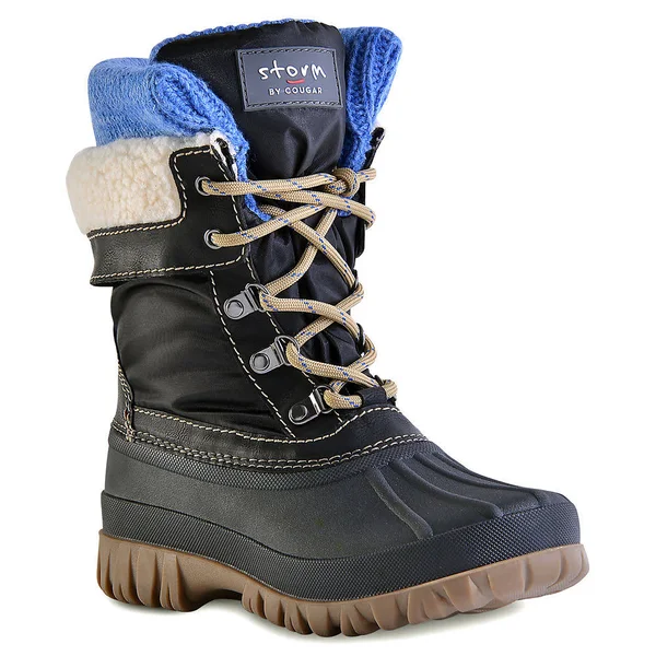 Storm Women's Creek Waterproof Winter Boot Black/Blue 11