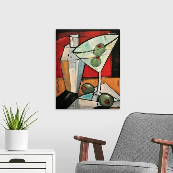 Martini, Canvas Wall Art, 16x20, Great Big Canvas