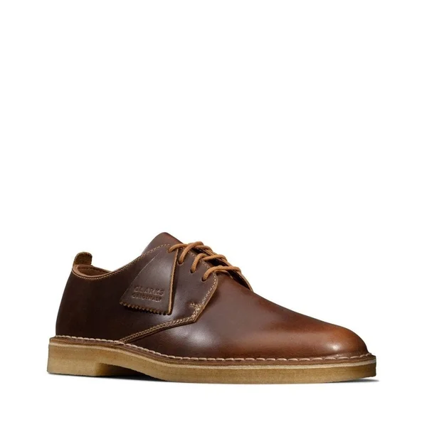 Clarks Originals Desert London Tan Leather 26148582 - Men's UK9