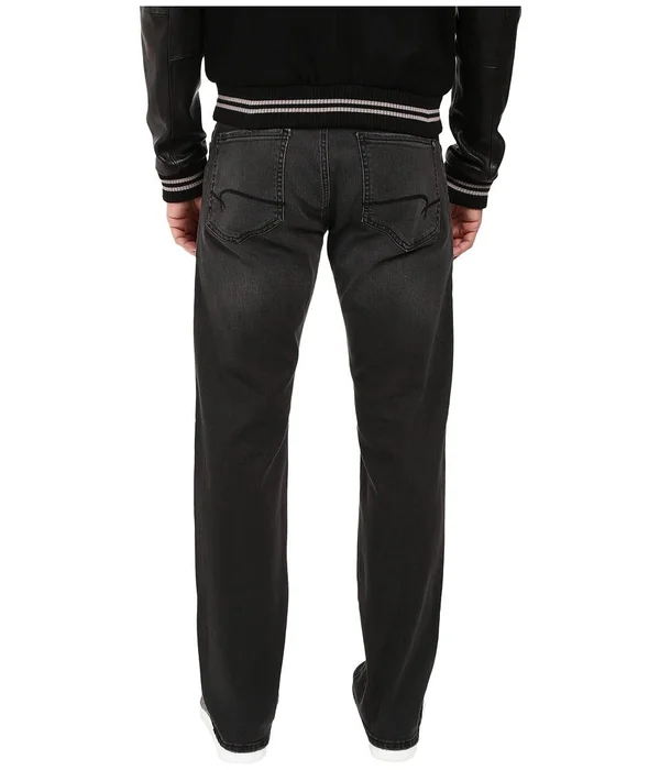 Mavi Men's Zach Straight Leg in Grey Williamsburg - Men's Jeans