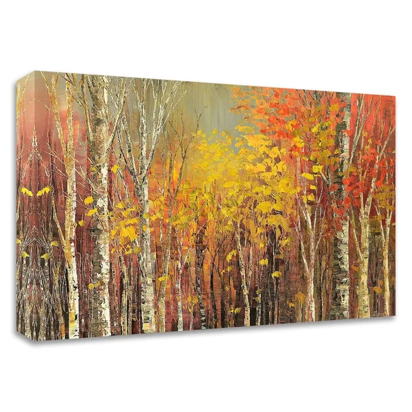 14x22 x 21x22 Tangled Colors by Tatiana Iliina Print on Canvas