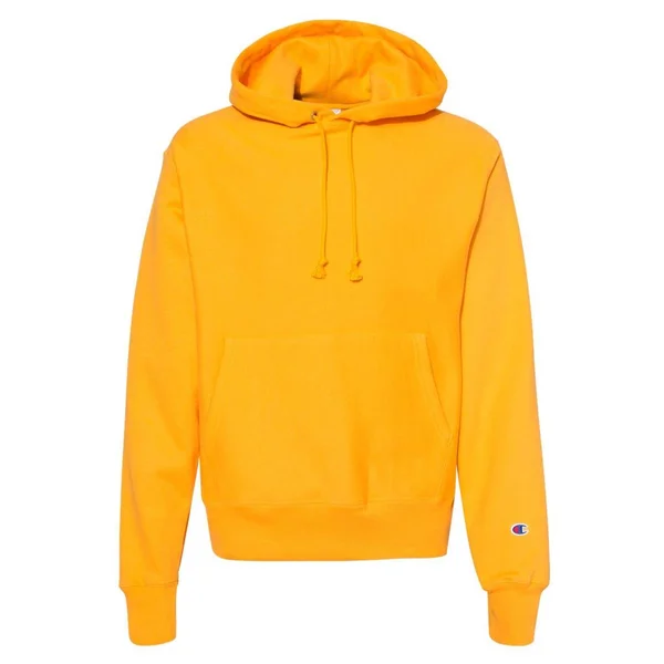 Champion S1051 REVERSE Weave Pullover Hooded Sweatshirt - C Gold - L