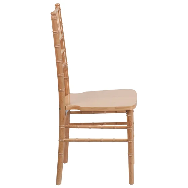 36.25x22 Beige Traditional Outdoor Furniture Patio Chiavari Chair