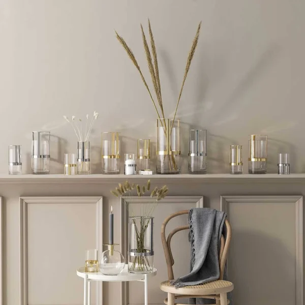 Sagaform Hold Vase Large - Vases Metal Gold - 5018039