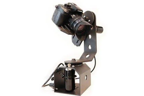 TigerTilt Motorized 360? Pan - Tilt Gimbal Head for Tripods, Cranes & Jibs - Battery