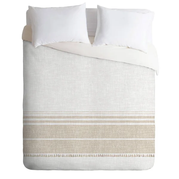 Deny Designs Holli Zollinger French Linen Tassel King Duvet Set - Multi