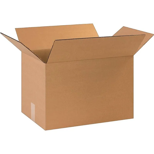 The Packaging Wholesalers 17.25x22 x 11.25x22 x 11x22 Shipping Boxes - 32 ECT, Brown, 25/Bundle (171111)