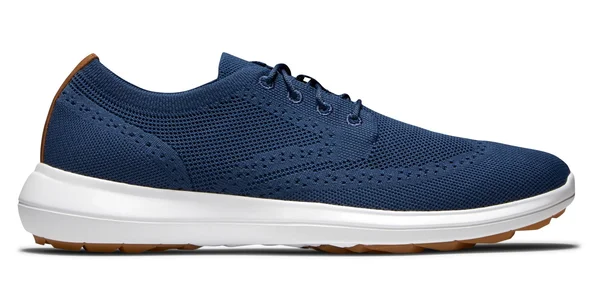 FootJoy Flex LE2 Spikeless Golf Shoes - Dark Blue 7.5 X-Wide