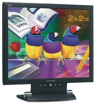 Viewsonic VE710b-4 17x22 LCD Monitor- Black
