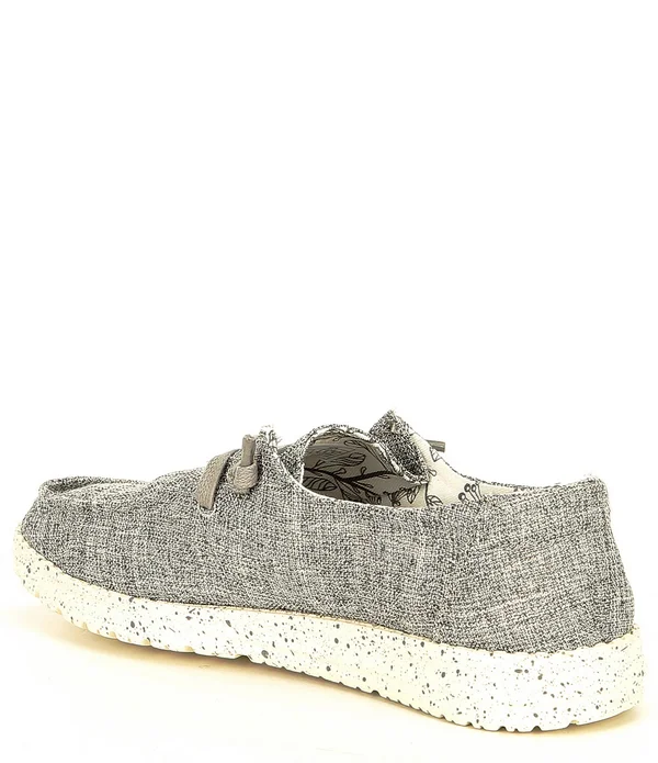 Hey Dude Wendy Linen Shoe Women's - Pink, 9