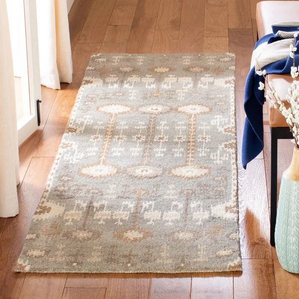 Safavieh Wyndham WYD722A 2&3x22 x 9&0x22 Runner Natural - Multi Area Rug