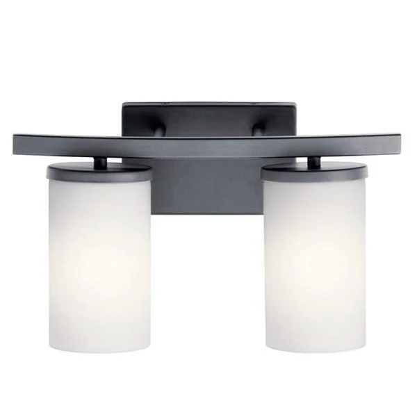Kichler 45496CH Chrome Crosby 2 Light Bath Light