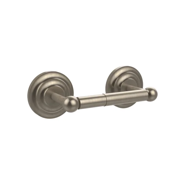 Allied Brass Prestige Que New Collection 2 Post Toilet Tissue Holder - Antique Pewter PQN-24