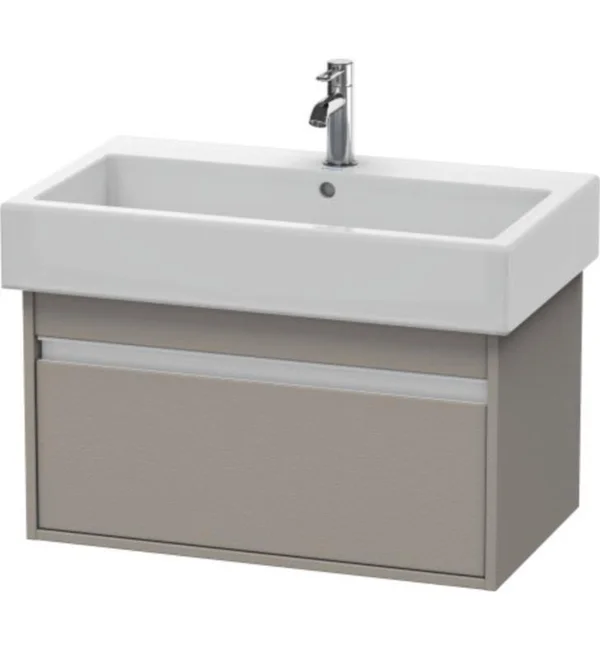Duravit Ketho KT668701414 Wall Mounted Vanity Unit - Terra