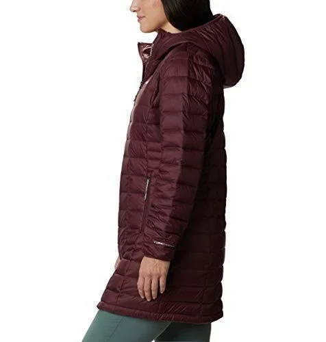 Columbia Women's Voodoo Falls 590 Turbodown Mid Jacket Malbec Small