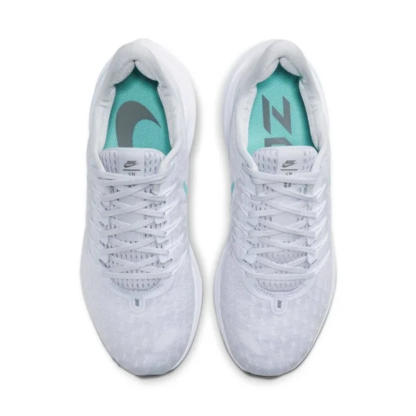 Nike Air Zoom Vomero 14 Football Grey/White Women's Running Shoes, Size: 6