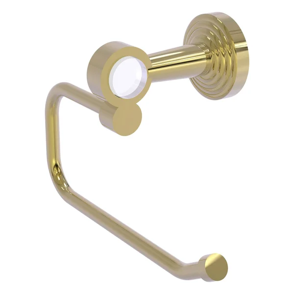 Allied Brass PB-24E-UNL Pacific Beach Collection European Style Toilet Tissue Holder Unlacquered Brass