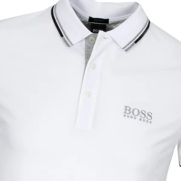 Boss Paddy Pro Polo T Shirt White