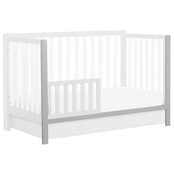 Dream on Me Ridgefield Convertible Crib Conversion Post - Pebble Grey