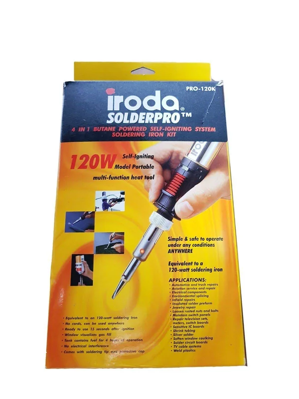 Iroda - Soldering Iron - Gas, 30-125W Kit PRO-120K