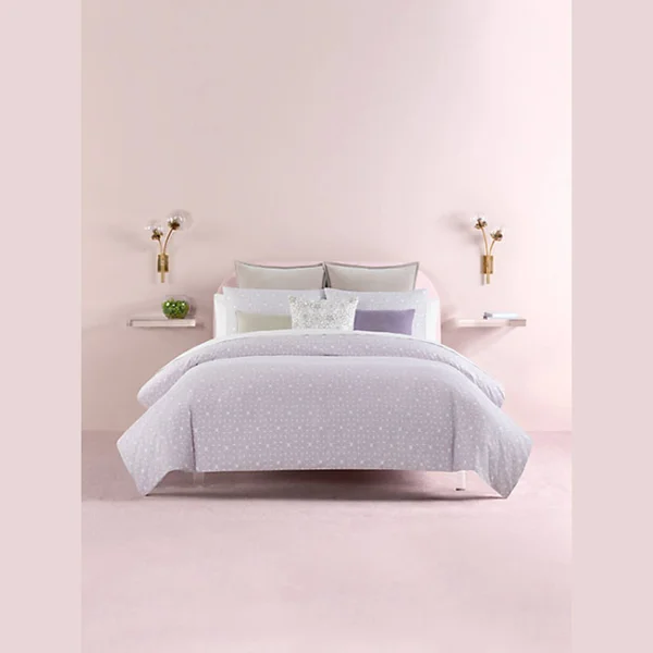Kate Spade New York Breeze Blocks Comforter Set - Twin XLong, Lavender