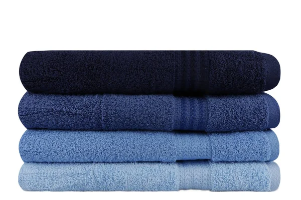 Decorotika Premium Quality Turkish Cotton 4 Piece Bath Towel Set-Shades of Blue