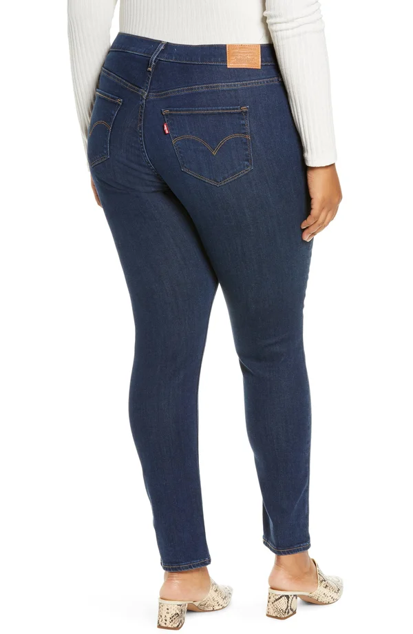 Plus Size Women's Levi&s 721 Ankle Skinny Jeans - Size 16W - Blue