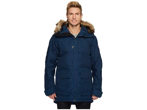 Fjallraven Men's Barents Parka - Small - Storm