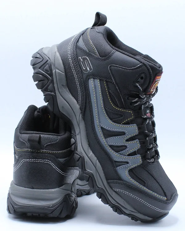 Skechers Work Holdredge-Rebem 7.5 Men's Black Shoe