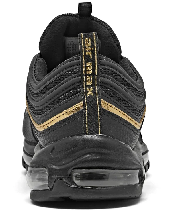 Nike Men's Air Max 97 Casual Shoes DC2190 - 14.0 - Black